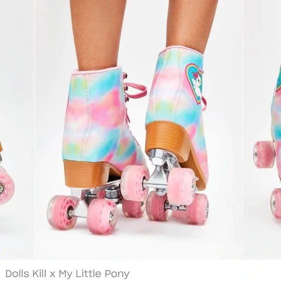 Limited edition Dolls Kill x My Little Pony Skates - Picture 2 of 2